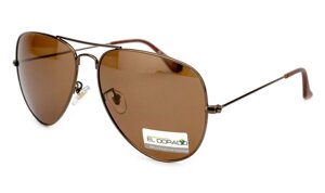 Сонцезахисні окуляри чоловічі El dorado (polarized) EL8007-K01 Коричневий