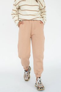 Спортивні штани з кишенями, ізольованими Fame - SV-коричневим кольором, L (є розміри)