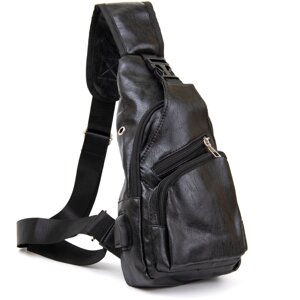 BAG CROSS BODY SMART від leatherette vintage 20571 чорний
