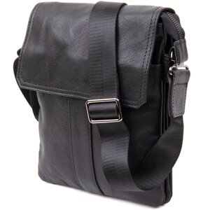 BAG MEN'S postman vintage 20442 чорний