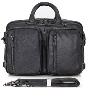Чоловіча сумка Vintage 14058 чорний