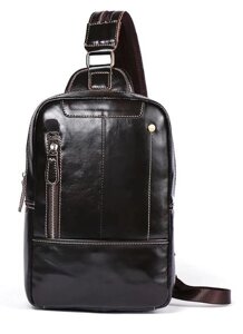Сумка-рюкзака шкіра Vintage 14785 коричневий