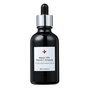 Сироватка з ніацинамідом 10% та вітаміном С CU Skin Dr. Solution Niacin 10% Vitamin C Ampoule 50 мл