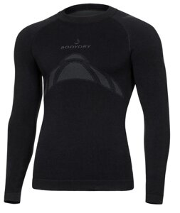 Термокофта bodydry turtle man black XL (BOD-vturtblxl)