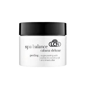 Тонізувальний цукровий пілінг з олією жожоба кокоса та ши LCN Spa Balance Cabana Deluxe Peeling 200 мл