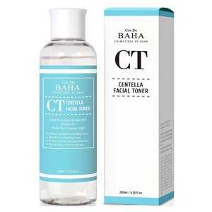 Заспокійливий тонер із центелою Cos De Baha Centella Facial Toner 200 мл