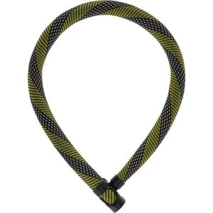 Велозамок ABUS 7210/85 IvyTex Racing Black-Yellow (877780)