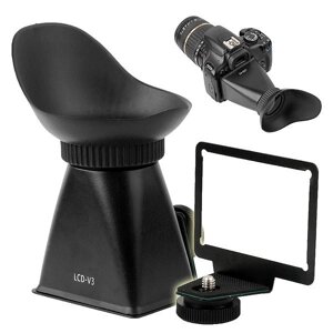 Видошукач LCD Viewfinder-V3 для Canon 600D, 60D, 6D (екран 3" 3:2).