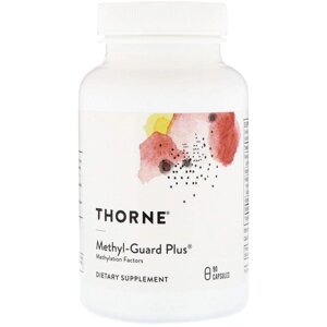 Вітаміни для мозку, Thorne Research, Methyl-Guard Plus, 90 капсул (6063)