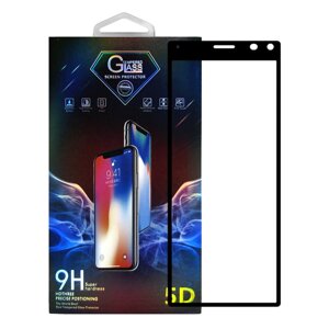 Захисне скло Premium Glass 5D Full Glue для Sony Xperia 8 Black