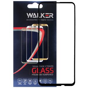 Захисне скло Walker 3D Full Glue для Honor 9X / 9X Pro Black