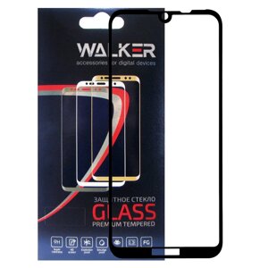 Захисне скло Walker 3D Full Glue для Huawei Y5 2019 / Honor 8S Black