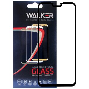 Захисне скло Walker 3D Full Glue для Huawei Y9 2019 Black