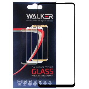 Захисне скло Walker 3D Full Glue для Samsung Galaxy A21 / A21S Black