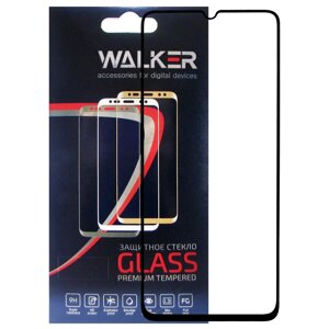 Захисне скло Walker 3D Full Glue для Samsung Galaxy A70 / A70S Black