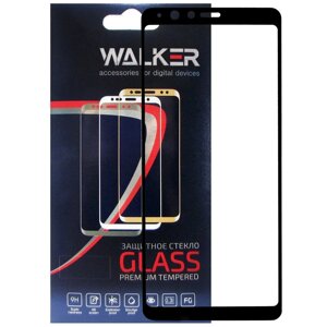 Захисне скло Walker 3D Full Glue для Samsung Galaxy A8 Star Black