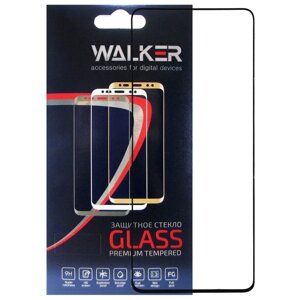 Захисне скло Walker 3D Full Glue для Samsung Galaxy M51 / M62 / F62 Black