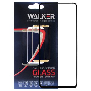 Захисне скло Walker 3D Full Glue для Vivo V15/Nex S Black