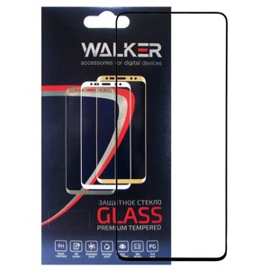 Захисне скло Walker 3D Full Glue для Xiaomi Redmi Note 10 4G / Note 10S Black