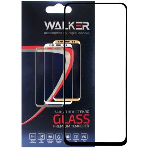 Захисне скло Walker 3D Full Glue для Xiaomi Redmi Note 9 / Note 9 5G Black