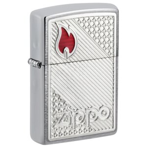 Запальничка бензинова Zippo 200 Tiles Emblem (48126)