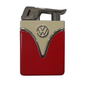Запальничка газова п'єзо Licences VW Metal Lighter Tank Жовто-червона (40610129YERED)