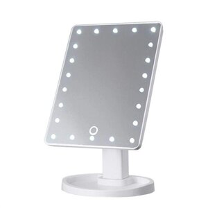 Дзеркало для макіяжу з підсвіткою Kras. A LED Mirror22 LED сенсорне регулювання