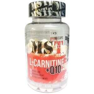 Жироспалювач для спорту MST Nutrition L-Carnitine+Q10 90 Caps