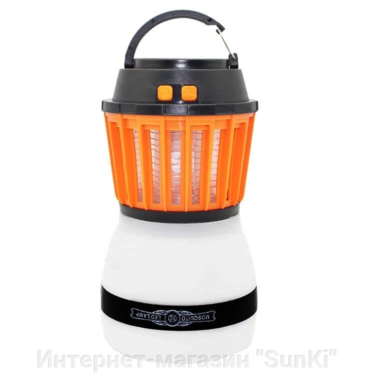 Знищувач комарів SUNROZ Killer Lamp M4 IP67 2в1 пастка для комах + ліхтар для кемпінгу 2200 mAh від компанії Інтернет-магазин "SunKi" - фото 1