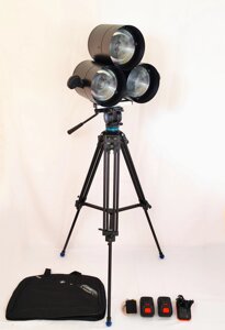 Зенітно Пошуковий Прожектор ЗПР-45х3 до 4км (Ловець шахедів)