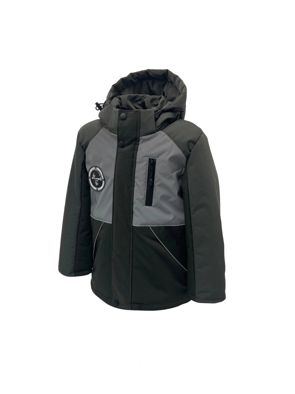 Дитяча куртка Джуниор колір сірий від компанії Інтернет-магазин "Annapolis" - фото 1