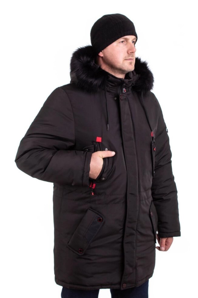 Куртка Чоловіча Ан-20 колір чорний від компанії Інтернет-магазин "Annapolis" - фото 1