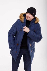 Куртка мужская Парка модель АН-13 синий