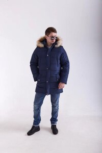 Куртка - Пальто АН-15 синій