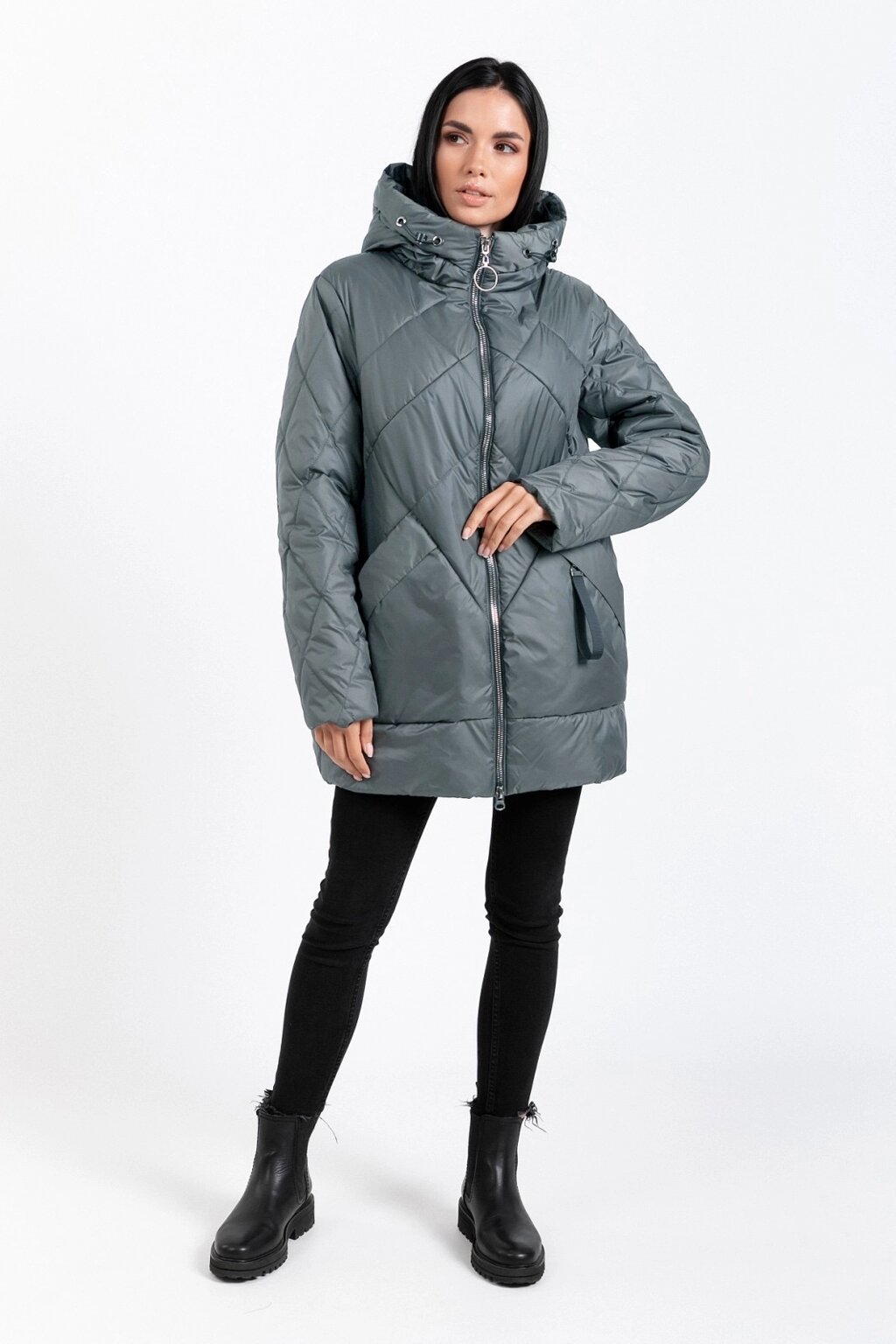 Жіноча демісезонна куртка В5 колір 2 від компанії Інтернет-магазин "Annapolis" - фото 1
