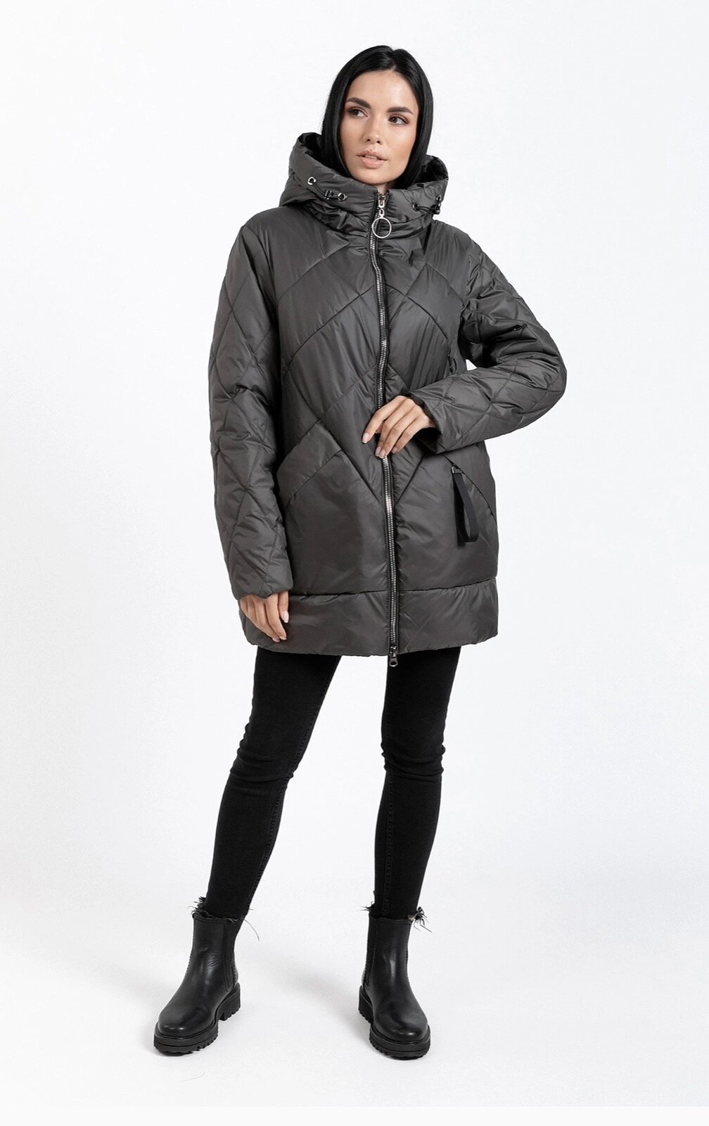 Жіноча демісезонна куртка В5 колір 7 від компанії Інтернет-магазин "Annapolis" - фото 1