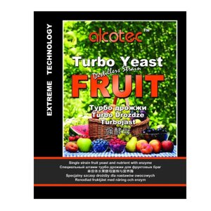 Турбо-дріжджі Alcotec Fruit Turbo, 60 г