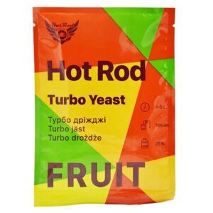 Турбо-дріжджі Hot Rod Fruit на 25 л, 60 г