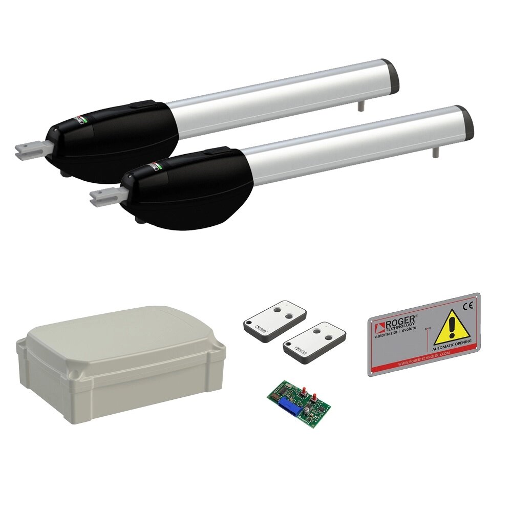 Автоматика для воріт Roger Technology KIT BE20/210 GO від компанії DOORSERVICE - фото 1