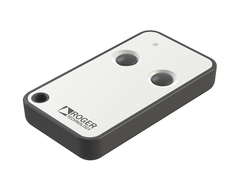 Пульт дистанційного радіокерування 2-канальний Roger Technology E80/ТХ52R від компанії DOORSERVICE - фото 1