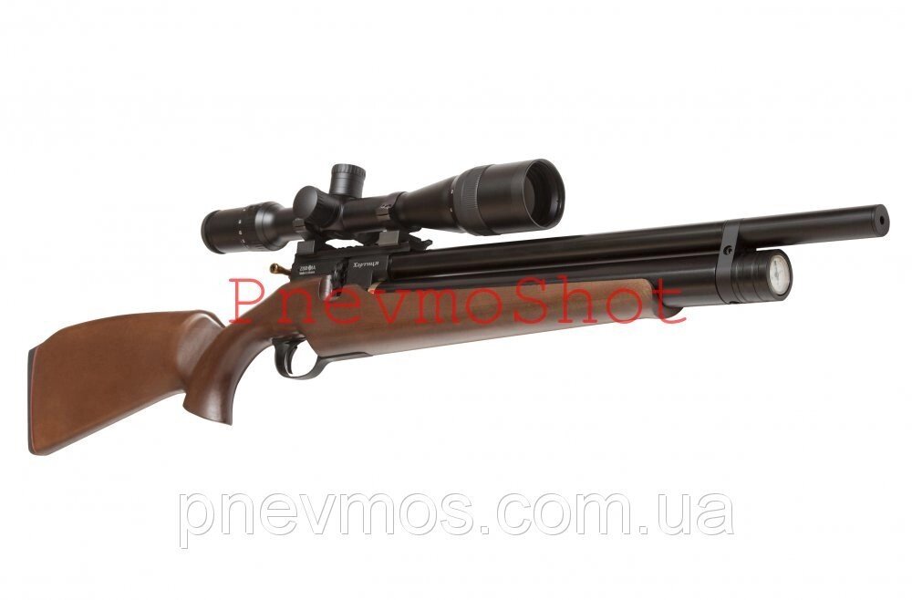 Гвинтівка пневматична PCP Хортиця Classic 4,5 мм від компанії PnevmoShot - фото 1
