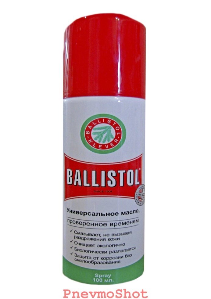 Олія Clever Ballistol 100 ml (спрей) від компанії PnevmoShot - фото 1