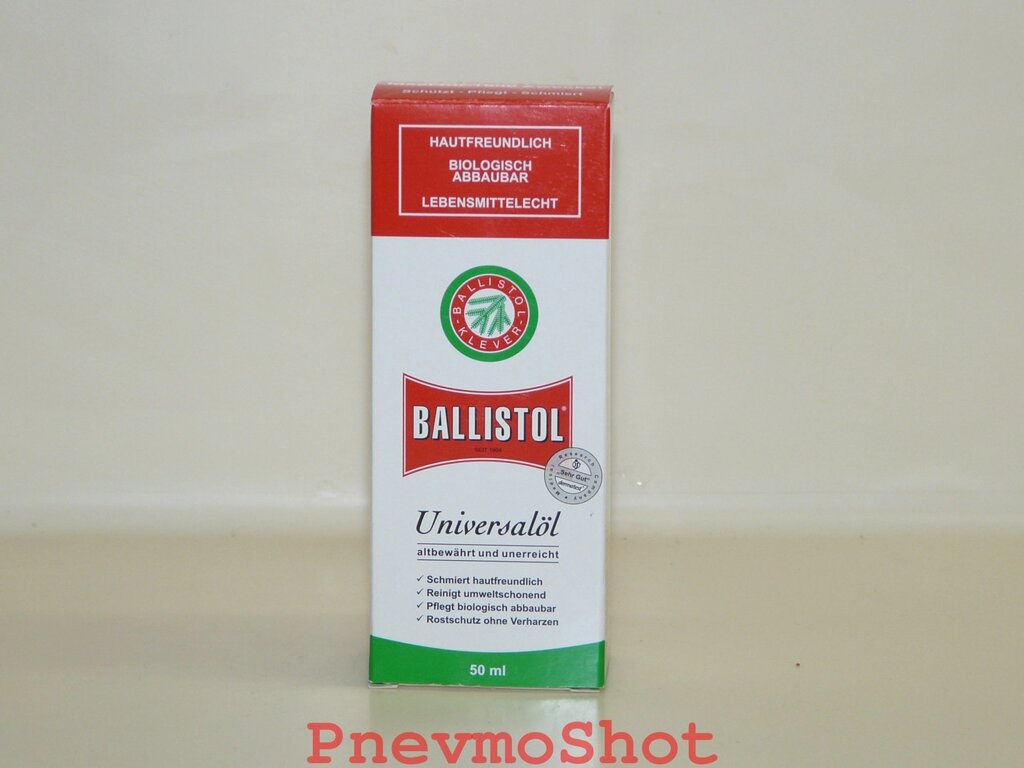 Олія Clever Ballistol 50 ml (скло) від компанії PnevmoShot - фото 1