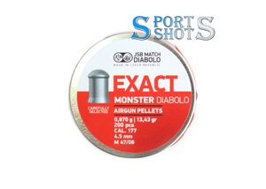 Кулі JSB Exact Monster 4.52мм, 0.87г, 200шт