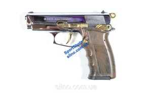 Стартовий пістолет Ekol Aras Compact Shiny Chrome Gold