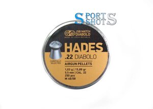 Кулі JSB Hades 5.50мм, 1.03г, 250шт