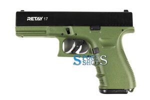 Стартовий пістолет Retay G 17 olive (Glock 17)