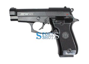 Стартовий пістолет Retay 84FS black (Beretta M84 FS)