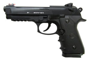 Пневматичний пістолет Borner Sport 331 Blowback (Beretta 90, метал)