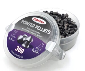 Кулі Люман 0.68г Pointed pellets 300 шт/пчк